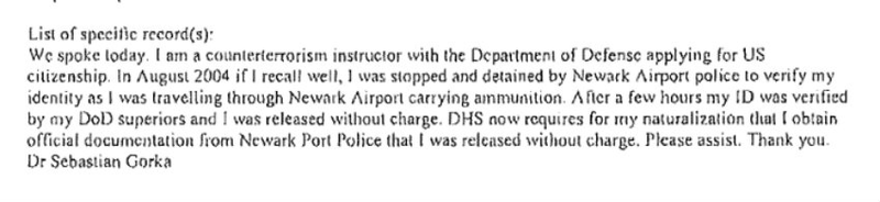 Illustration for article titled There’s Another Airport Security Incident in Trump Terrorism Guru Sebastian Gorka’s Past, Records Show